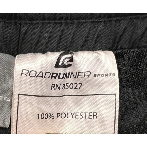 Road Runner Pro Velocity Wind Pants Mens L Running Black Zip Leg Water Resist - Picture 16 of 16